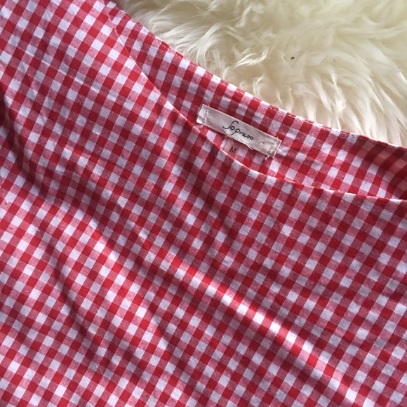 Gingham Soprano Top - Picture 2 of 3